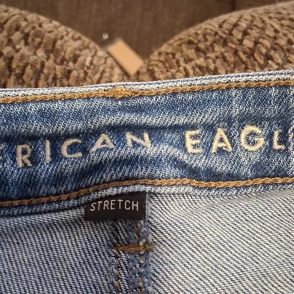 American Eagle High Rise Stretch Jeans Regular Fit Size 0 - Picture 4 of 6